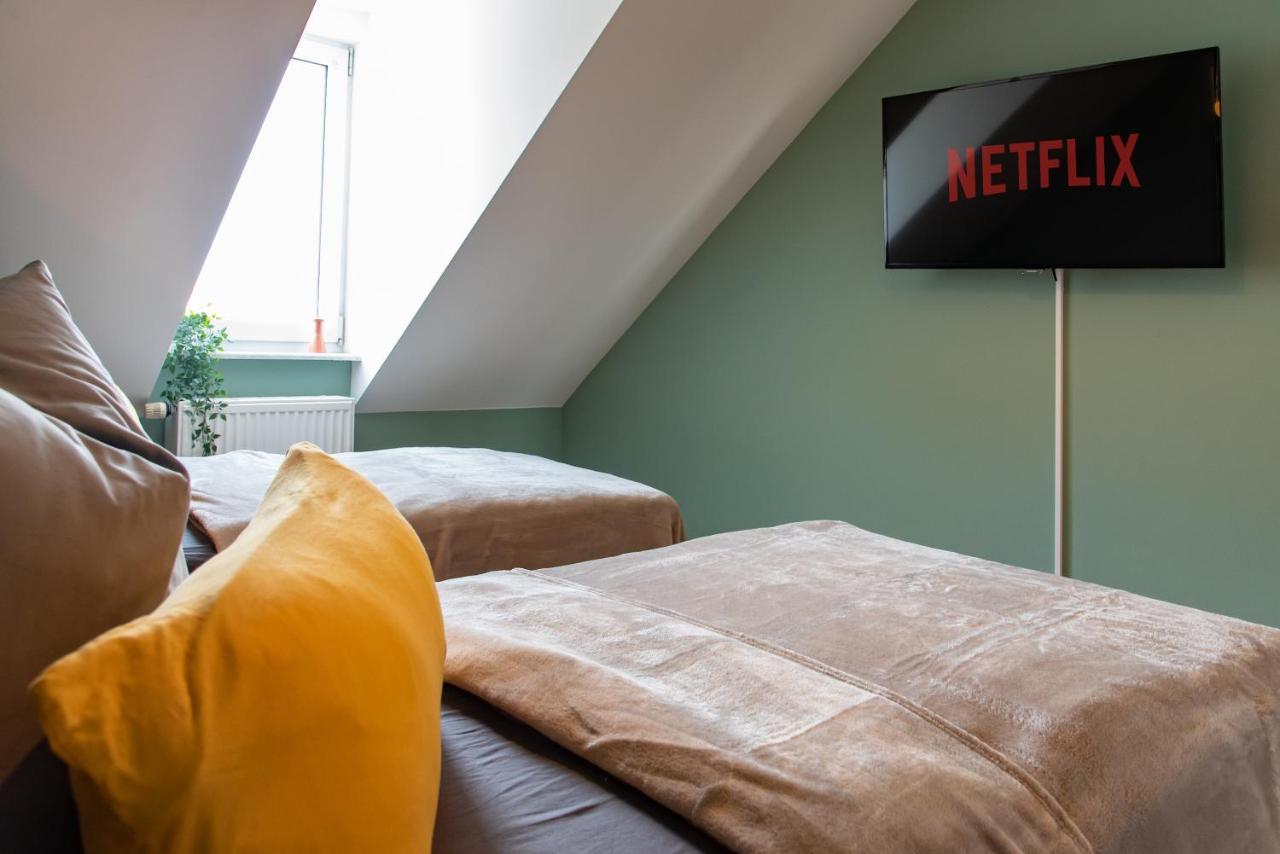 Bauhaus Apartment - Netflix, Nespresso, Zentral, Messe Кемниц Екстериор снимка