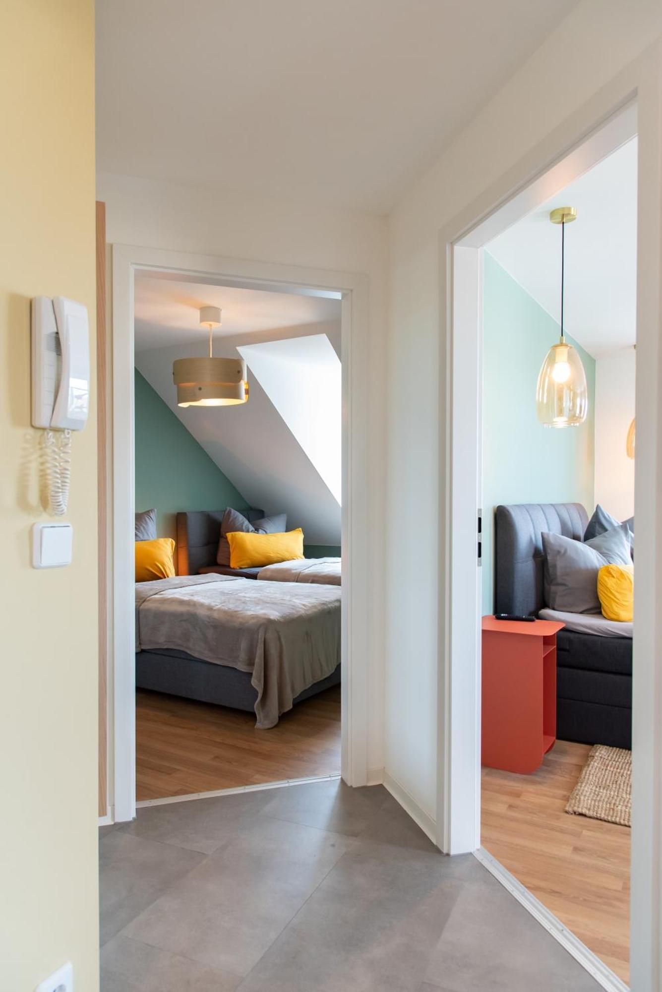 Bauhaus Apartment - Netflix, Nespresso, Zentral, Messe Кемниц Екстериор снимка
